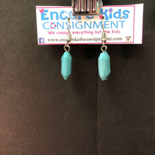 Load image into Gallery viewer, Rectangle dangle earrings
