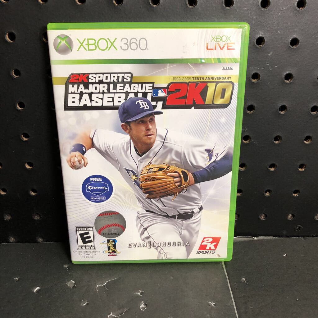 2k sports Major League Baseball 2K10 game