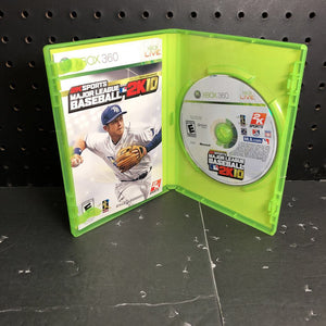 2k sports Major League Baseball 2K10 game