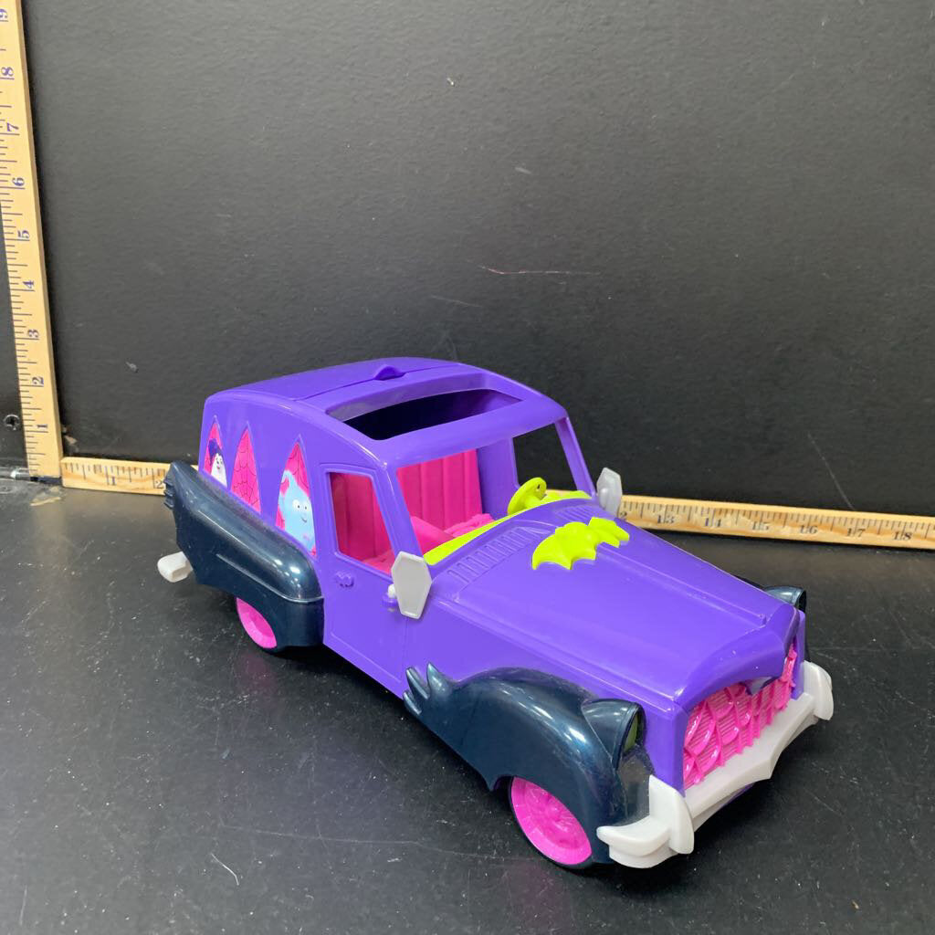 Scream-Tastic Hauntley's Hearse car