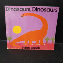 Load image into Gallery viewer, Dinosaurs, Dinosaurs (Byron Barton) - paperback
