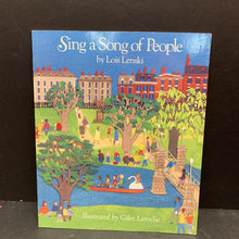 Load image into Gallery viewer, Sing A Song of People (Lois Lenski) -paperback
