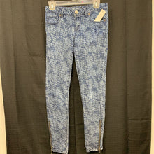Load image into Gallery viewer, design denim pants with zipper
