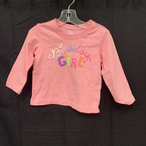 "Birthday girl" top