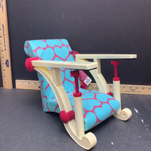 Load image into Gallery viewer, Let's Hang Clip on Chair for 18" doll
