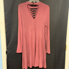 Load image into Gallery viewer, v neck criss cross dress
