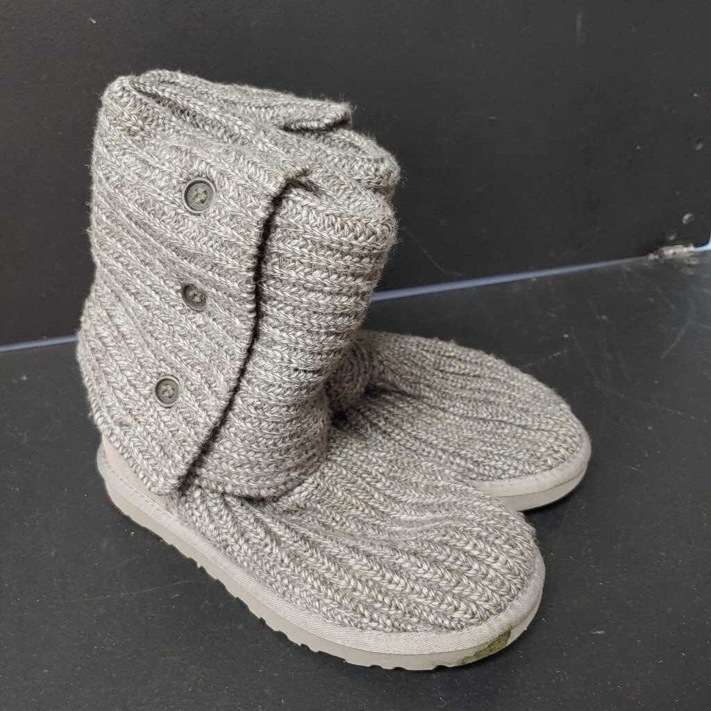 girls Classic Cardy Knit Boots