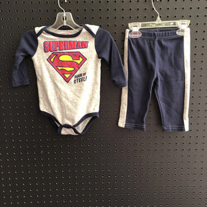 2pc "Superman man of steel" outfit