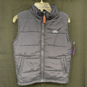 puff zip up vest