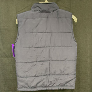 puff zip up vest