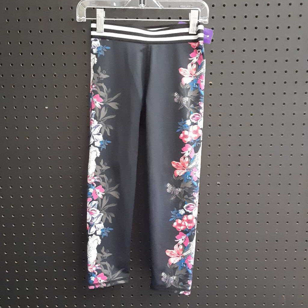flower w/bird athletic pants
