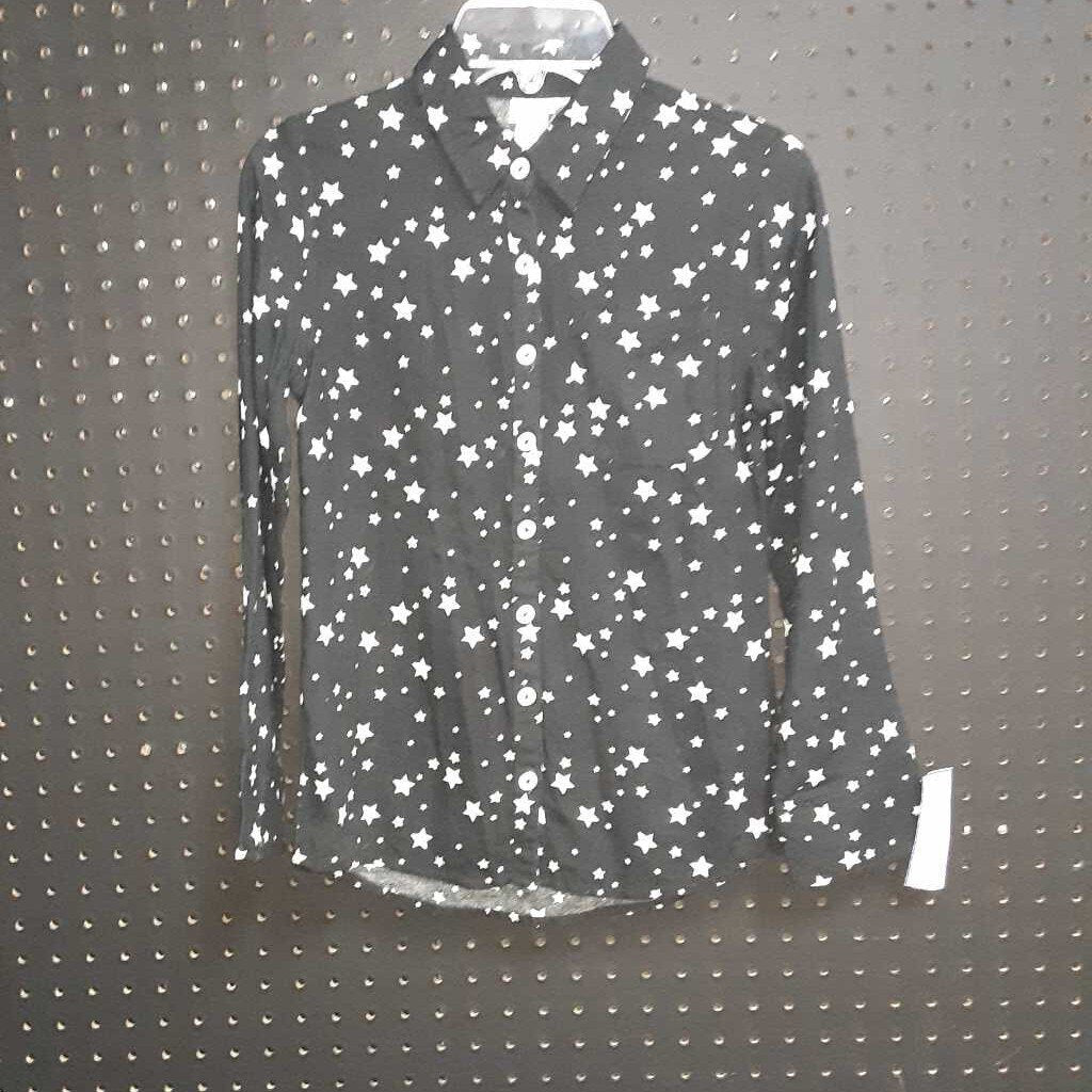 button down stars top