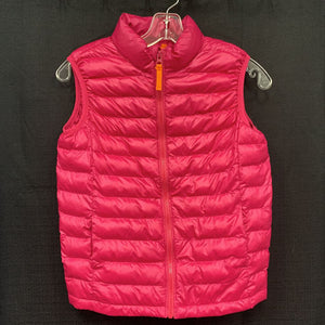 girl Puff zip up vest