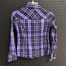 Load image into Gallery viewer, plaid button down top
