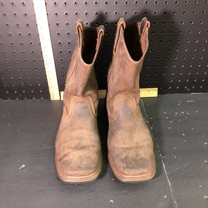 men's Wellington Square toe boots