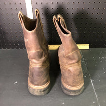 Load image into Gallery viewer, men's Wellington Square toe boots
