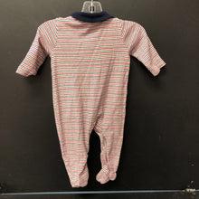 Load image into Gallery viewer, stripe crab button up outfit
