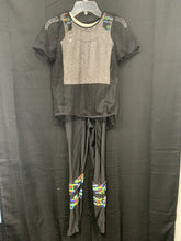Load image into Gallery viewer, 2pc leotard w/ mesh shirt costume
