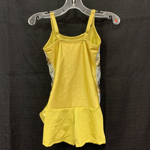 3pc sequin leotard w/ tutu costume