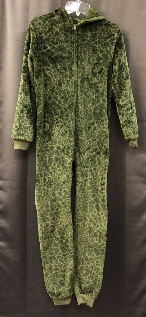 hooded alligator face onesie(Halloween Costume)