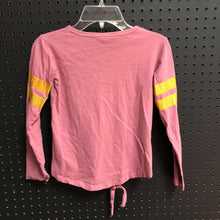 Load image into Gallery viewer, "Live forever,laugh and always love" top w/stripe arm
