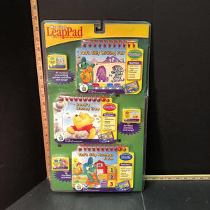 3pck My first leap pad books & cartridges