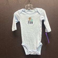 Load image into Gallery viewer, &quot;auntie&#39;s #1 fan&quot; lion onesie
