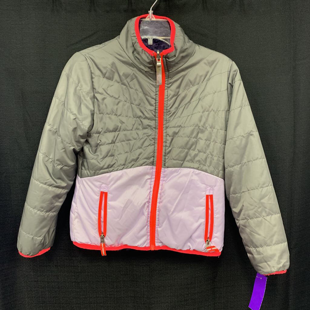 zip up jacket w/ zip pockets (Girls)
