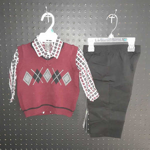 3pc Diamond sweater dress outfit