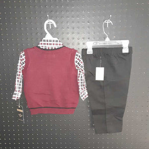 3pc Diamond sweater dress outfit