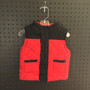 Boy Velcro zip vest