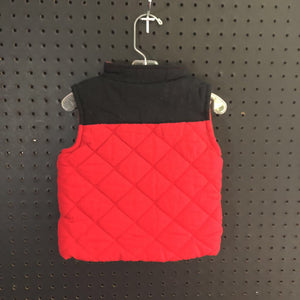 Boy Velcro zip vest