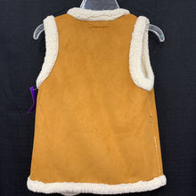 Load image into Gallery viewer, fleece sleeveless open sweater
