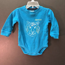 Load image into Gallery viewer, &quot;Oshkosh&quot; tiger button up onesie
