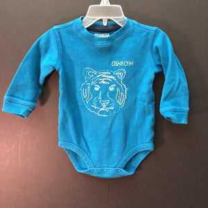 "Oshkosh" tiger button up onesie