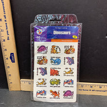 Load image into Gallery viewer, 60 per pkg Dinosaurs Reward Stickers
