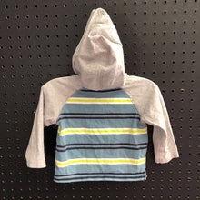 Load image into Gallery viewer, hooded stripe button shirt
