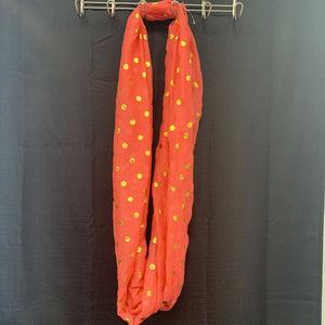 polka dots infinity scarf