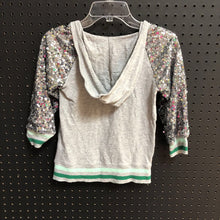 Load image into Gallery viewer, hooded sequin tiger top
