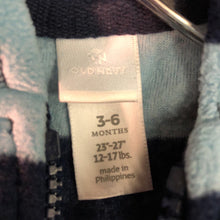 Load image into Gallery viewer, stripe zip hooded sweatshirt w/pocket
