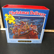 Load image into Gallery viewer, 50 piece Christmas delivery puzzle
