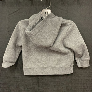 "The island" zip up hooded sweatshirt w/pocket