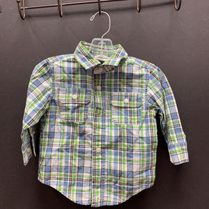 plaid polo shirt