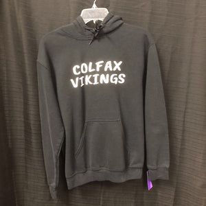 "Colfax Vikings" hooded sweatshirt w/pockets