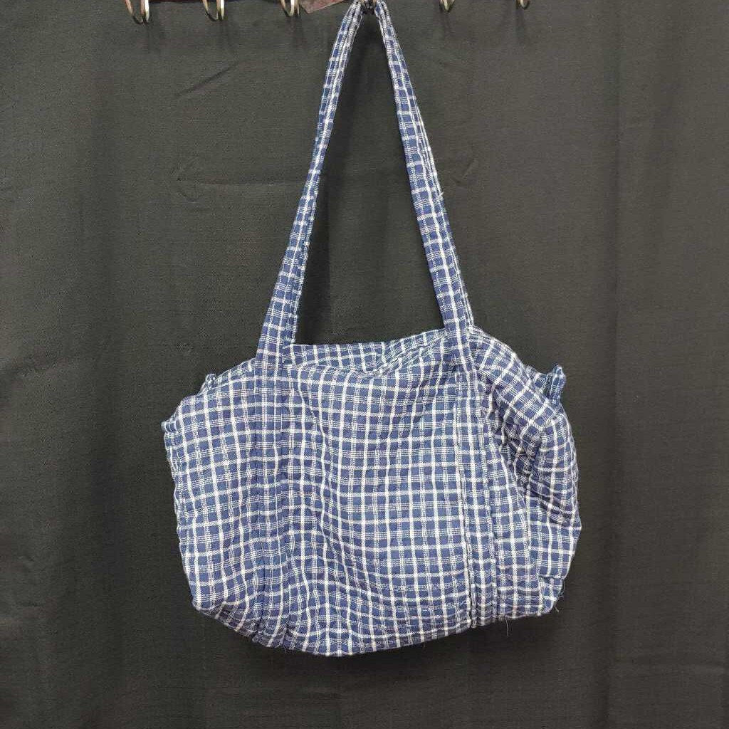 checker board diaper bag