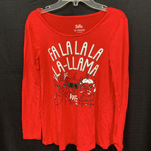 Load image into Gallery viewer, "Falalalala-llama" top(Christmas)
