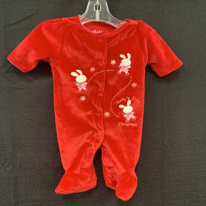 "Baby's first christmas" button up outfit