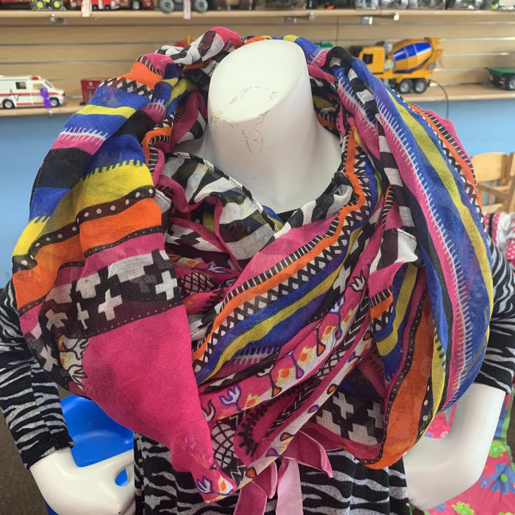 designed infinity scarf