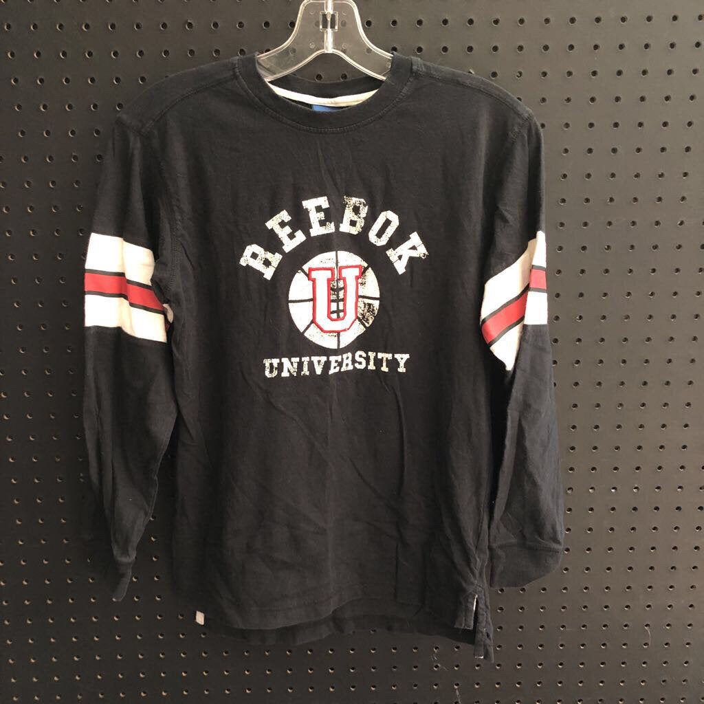 striped sleeve shirt
