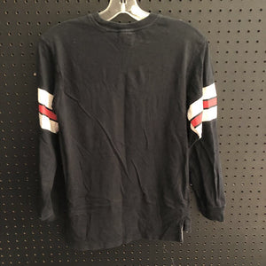 striped sleeve shirt